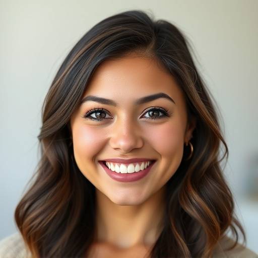Headshot of Olivia Rodriguez, smiling brightly