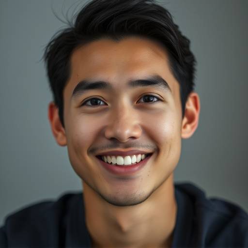 Headshot of Samuel Park, smiling gently